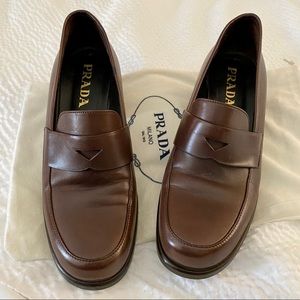 Prada Milano loafer pumps